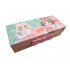 TECHNOCHITRA® Cute Doll Printed Multipurpose Password Lock Compass Pencil Box Stationery Organizer for Girls