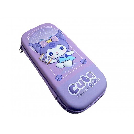 TECHNOCHITRA Kuromi Stationery Organizer - 3D Design Pencil Holder for School Girls