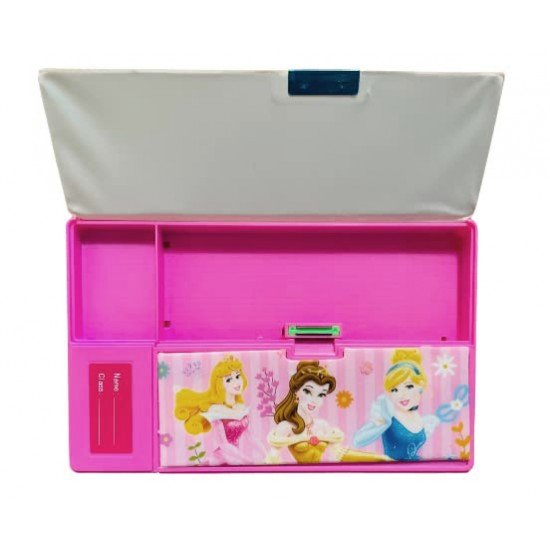 TECHNOCHITRA Princess Jumbo Size Dual Sided Pencil Box