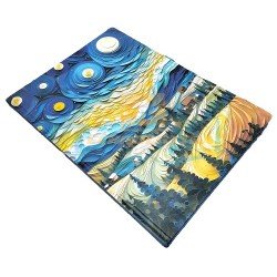 TECHNOCHITRA Starry Night A4 Size Diary Notebook – Artistic Design for Writing, Journaling & Gifting