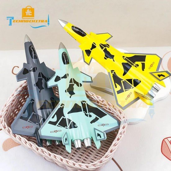 TECHNOCHITRA Fighter Jet Shape Ball Pen – 2-in-1 Writing & Play Pen