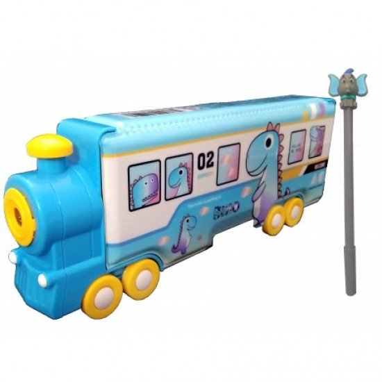 TECHNOCHITRA Train Shape with Wheels Pencil Box