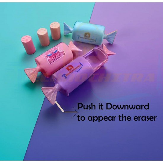 TECHNOCHITRA® Mystery Candy Magic Erasers Set of 3