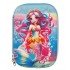 TECHNOCHITRA® Water World Princess Printed Designer Multipurpose Stationery Pouch for Girls