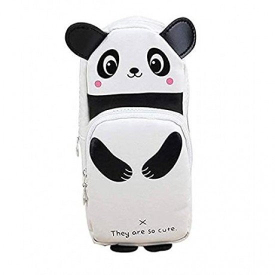 TECHNOCHITRA 3D White Color Panda Pencil pouch