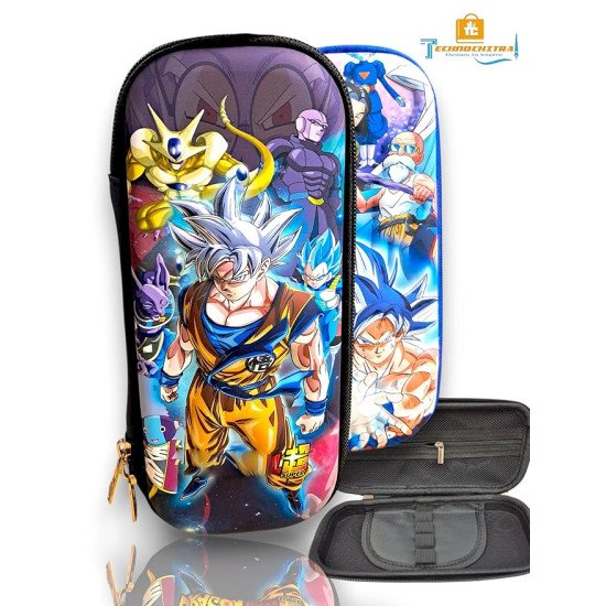 TECHNOCHITRA Hero Power Crew 3D EVA Pencil Pouch for Boys | Stationery Pouch, Geometry Box, Compass Box & School Pencil Box | Cool Action Hero Design (Any One Design)