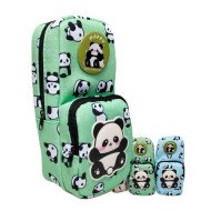 TECHNOCHITRA Cute Panda Pencil Box for Kids | Multipurpose Stationery Pouch for Girls, Boys & Teens | Dual Zipper, Huge Space, Travel Makeup Bag for Girls | Beautiful Pouch for School & College TECHNOCHITRA Cute Panda Pencil Box for Kids | Multipurpose Stationery Pouch for Girls, Boys & Teens | Dual Zipper, Huge Space, Travel Makeup Bag for Girls | Beautiful Pouch for School & College
