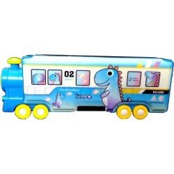 TECHNOCHITRA Train Shape with Wheels Pencil Box