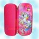 TECHNOCHITRA Magical Pink Unicorn 3D Pencil Pouches for Girls TECHNOCHITRA Magical Pink Unicorn 3D Pencil Pouches for Girls