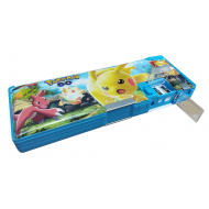 TECHNOCHITRA Funny Cartoon Printed Dual Space with Integrated Sharpener  Pencil Box