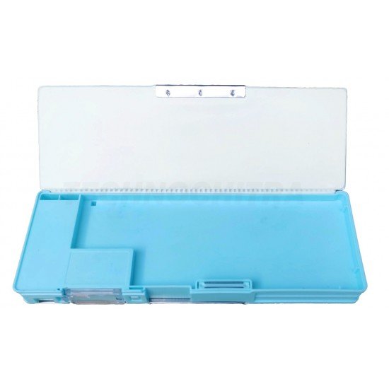 TECHNOCHITRA Unicorn Glossy Printed Dual Space Pencil Box