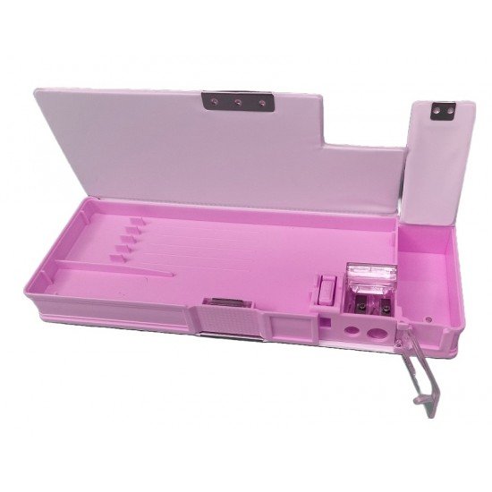 TECHNOCHITRA Dual Space Glossy Unicorn Art Pencil Box TECHNOCHITRA Dual Space Glossy Unicorn Art Pencil Box