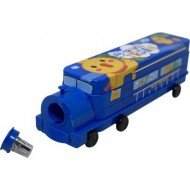 TECHNOCHITRA Rail Engine Shape  Metal Pencil Box