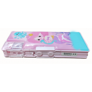 TECHNOCHITRA Angel Mermaid Fish printed Dual Sided Password Lock Pencil box TECHNOCHITRA Angel Mermaid Fish printed Dual Sided Password Lock Pencil box