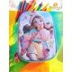 TECHNOCHITRA Cute Girl Stationery Pouch - 3D Design Pencil Pouch - Perfect for School, College & Art Supplies Art EVA Pencil Box  