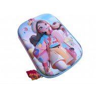 TECHNOCHITRA Cute Girl Stationery Pouch - 3D Design Pencil Pouch - Perfect for School, College & Art Supplies Art EVA Pencil Box TECHNOCHITRA Cute Girl Stationery Pouch - 3D Design Pencil Pouch - Perfect for School, College & Art Supplies Art EVA Pencil Box