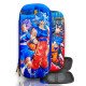 TECHNOCHITRA Galaxy Warriors 3D Pencil Pouch for Boys | Large Capacity EVA School Zipper Case with Mesh Pocket & Holders
