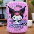 TECHNOCHITRA Kuromi 3D EVA Large Pencil Pouch for Girls | Trendy Big Capacity Stationery Case with Zipper Mesh Pocket & Pen Holders | Cute Anime Gift for Birthday, Diwali, Christmas, New Year