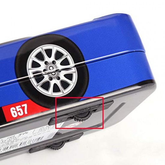 TECHNOCHITRA Racing Car Metal Pencil Box 