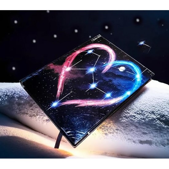 TECHNOCHITRA® Infinite Bonds | Cosmic Love Hardcover Notebook Diary