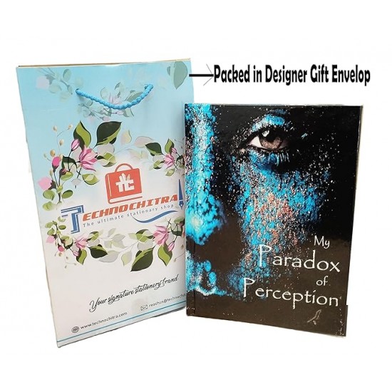 TECHNOCHITRA® Beyond Perception: Enigmatic Diary Notebook