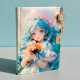 TECHNOCHITRA Anime Aesthetic Lock Diary for Girls & Teens | Cute Anime Girl Print Secret Notebook with Key | Gift Journal TECHNOCHITRA Anime Aesthetic Lock Diary for Girls & Teens | Cute Anime Girl Print Secret Notebook with Key | Gift Journal