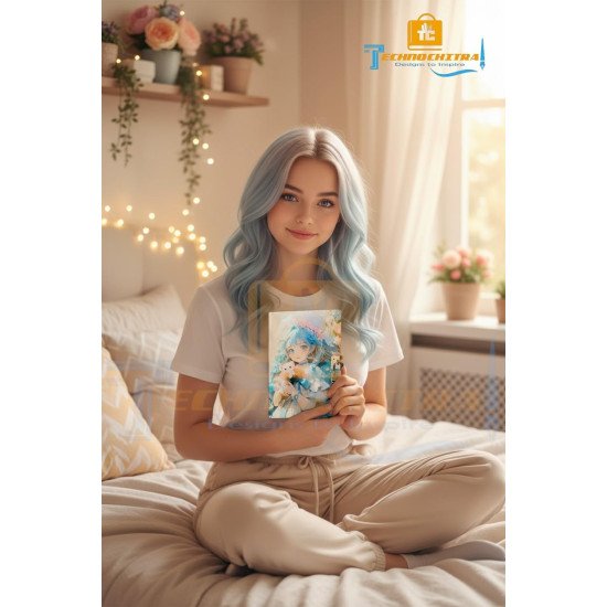 TECHNOCHITRA Anime Aesthetic Lock Diary for Girls & Teens | Cute Anime Girl Print Secret Notebook with Key | Gift Journal TECHNOCHITRA Anime Aesthetic Lock Diary for Girls & Teens | Cute Anime Girl Print Secret Notebook with Key | Gift Journal