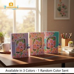 TECHNOCHITRA Beautiful Cute Floral Password Lock Diary for Girls | Spiral Notebook in Lockable Box | Secret Journal, Stationery Gift for Kids & Women TECHNOCHITRA Beautiful Cute Floral Password Lock Diary for Girls | Spiral Notebook in Lockable Box | Secret Journal, Stationery Gift for Kids & Women