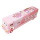 TECHNOCHITRA PINK Magic Bus Cartoon Art Metal Pencil Box