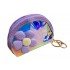 TECHNOCHITRA Flower Dreams Holographic Mini Coin Pouch Keychain for Fashion-Forward Girls & Women