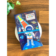 TECHNOCHITRA Astronaut Foldable Coloring Kit with Coloring Book, Scratch Book and Colors for Kids TECHNOCHITRA Astronaut Foldable Coloring Kit with Coloring Book, Scratch Book and Colors for Kids