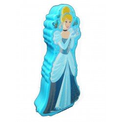 TECHNOCHITRA PRINCESS SHAPE PENCIL BOX BLUE PRINCESS