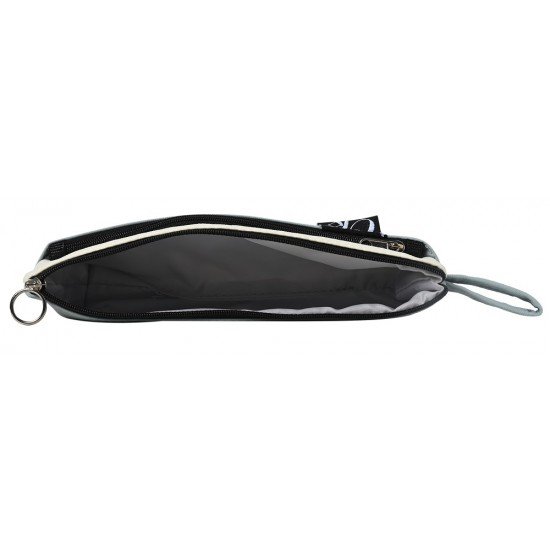 TECHNOCHITRA Heartfelt Harmony Love-Printed Zipper Pencil Pouch for College Girls