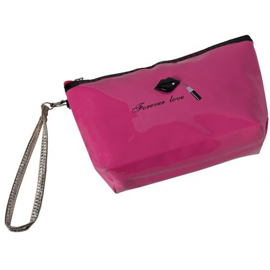 TECHNOCHITRA Eternal Affection Forever Love Printed Multipurpose Zipper Pencil Pouch with Belt for Girls