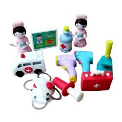TECHNOCHITRA Unique Doctor Playset for kids Non-Toxic Eraser