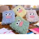 TECHNOCHITRA Funny Ghost Fur Diary for Girls | Soft Fluffy Plush Notebook | Cute Monster-Themed Designer Journal | 180 Pages | Unique Stationery Gift for Kids & Teens