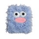 TECHNOCHITRA Funny Ghost Fur Diary for Girls | Soft Fluffy Plush Notebook | Cute Monster-Themed Designer Journal | 180 Pages | Unique Stationery Gift for Kids & Teens