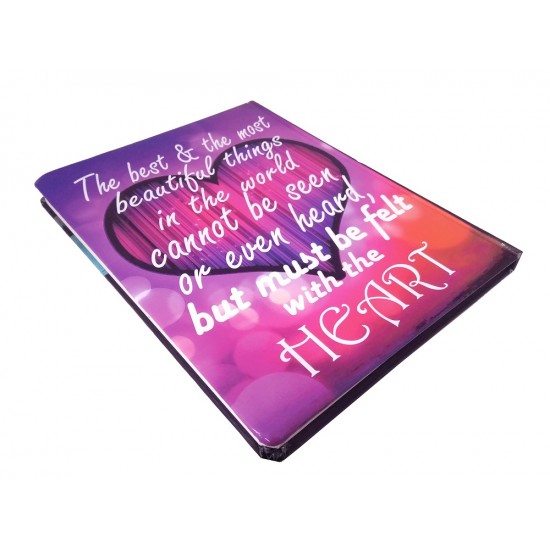 TECHNOCHITRA Exclusive LOVE Quote Printed Diary Notebook
