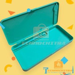 TECHNOCHITRA LCD Writing Tablet Pencil Box with Rewritable LCD Screen, Built-In Lock with good space Art Plastic Pencil Box