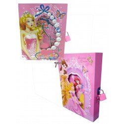 TECHNOCHITRA Princess Diary with Lock A5 Note Book 