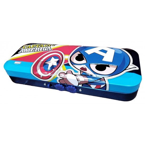 TECHNOCHITRA Password Protected Compass Box with 3D Super Heroes Print for Boys