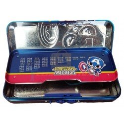 TECHNOCHITRA Password Protected Compass Box with 3D Super Heroes Print for Boys