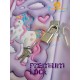 TECHNOCHITRA Unicorn Lock Diary for Girls | A5 Size Soft 3D Cover Notebook with Lock & Key | 160 Pages, Bookmark | Cute Designer Stationery Gift for Kids