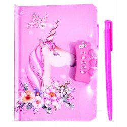 TECHNOCHITRA Unicorn Password Lock Diary for Girls