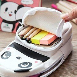 TECHNOCHITRA 3D White Color Panda Pencil pouch TECHNOCHITRA 3D White Color Panda Pencil pouch