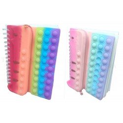 TECHNOCHITRA Popit Spiral Diary with fixed Pouch TECHNOCHITRA Popit Spiral Diary with fixed Pouch