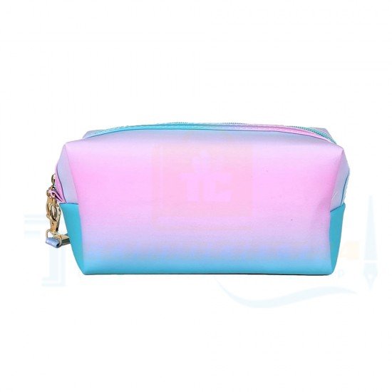 TECHNOCHITRA Power of Ocean Printed Rainbow Colored Multi Purpose Pouch for Girls