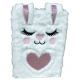 TECHNOCHITRA Rabbit Soft Fur Diary Notebook with Ears