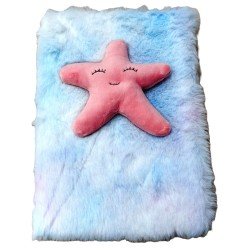 TECHNOCHITRA Star Fur Diary Notebook