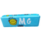 TECHNOCHITRA  Cute Smiley Emoji Dual Sided Pencil Box with Integrated Sharpener for Girls